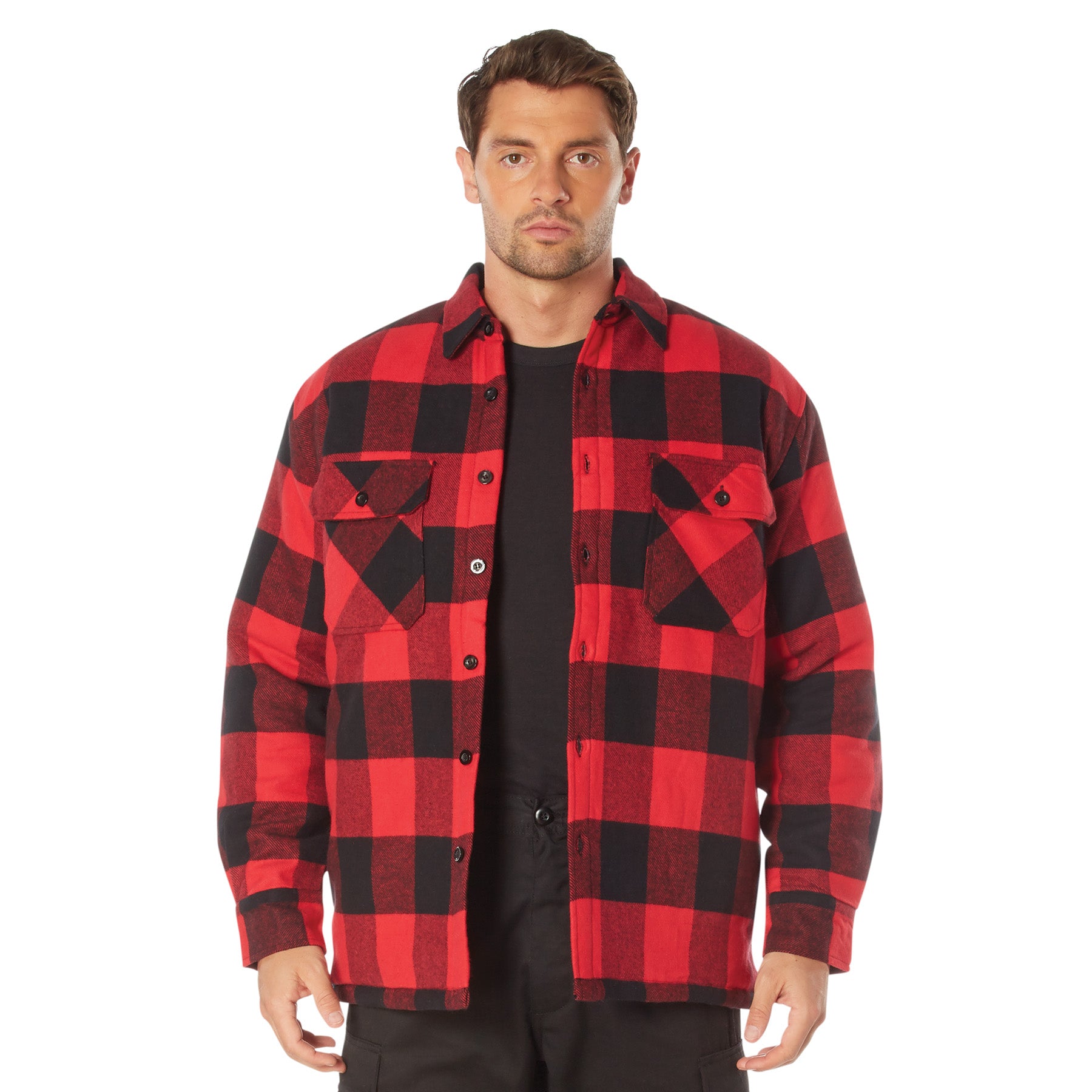 Rothco Buffalo Plaid Quilted Lined Jacket