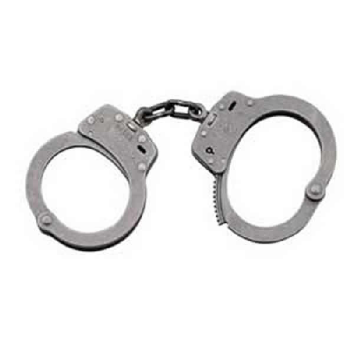 Smith & Wesson Model 103 Chain-Linked Stainless Steel Handcuffs 350105