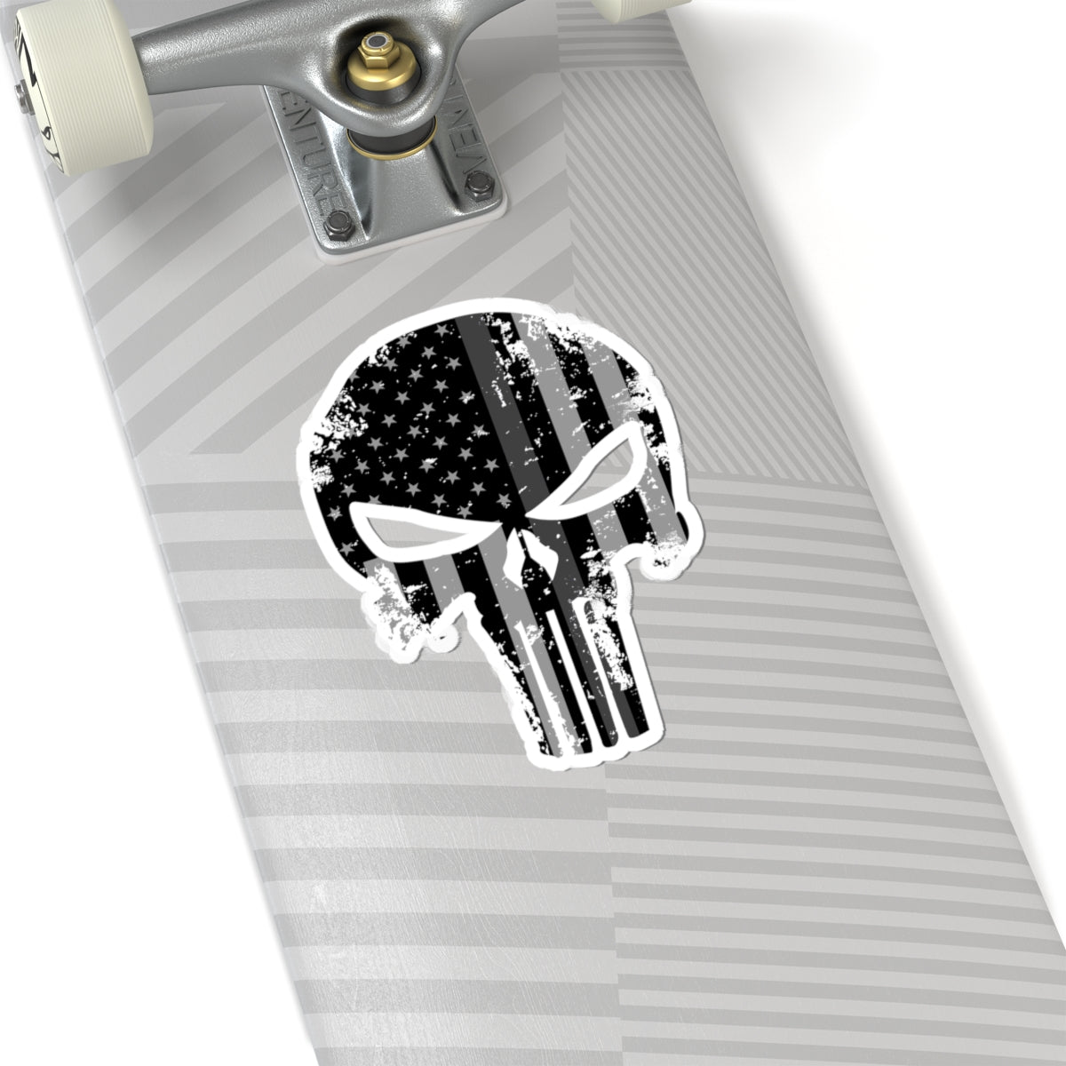 Kiss-Cut Stickers - Gray Line Punisher