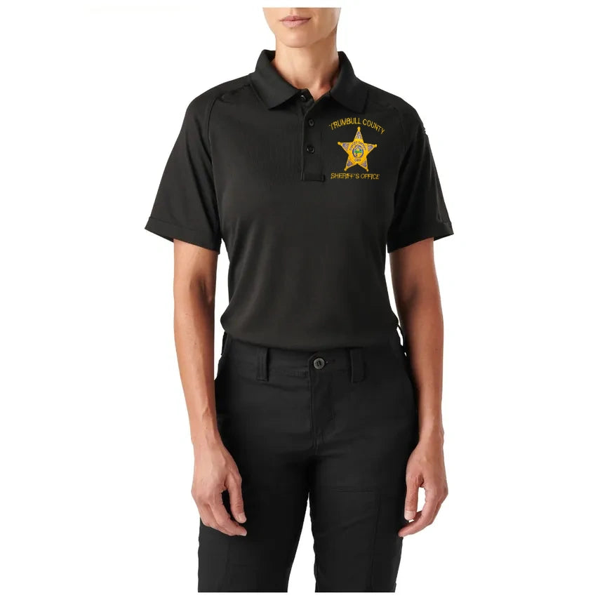 5.11 Tactical Women’s Performance Short Sleeve Polo - Custom Ohio Sheriff Embroidery