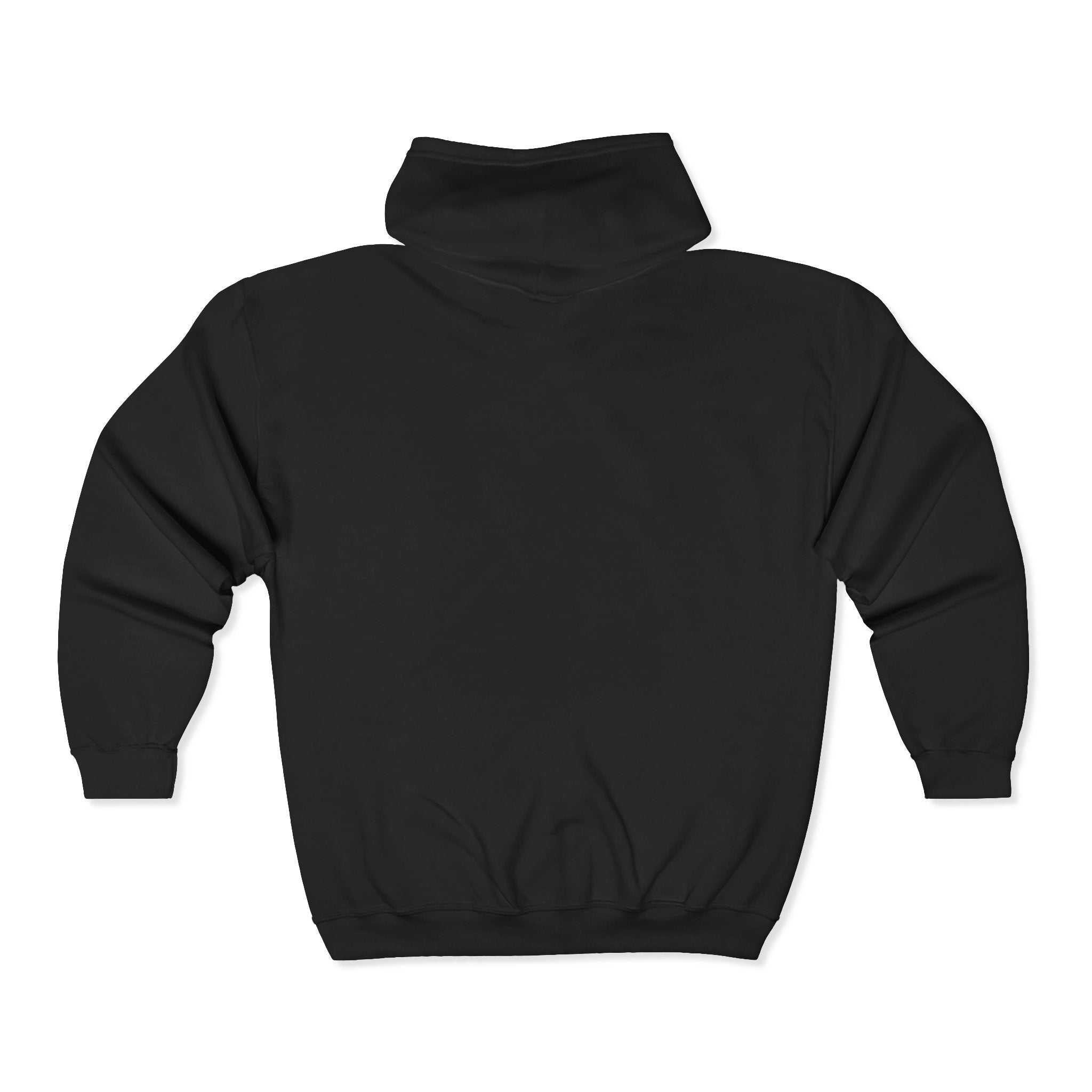 Unisex Heavy Blend™ Full Zip Hooded Sweatshirt - Thin Blue Line Punisher