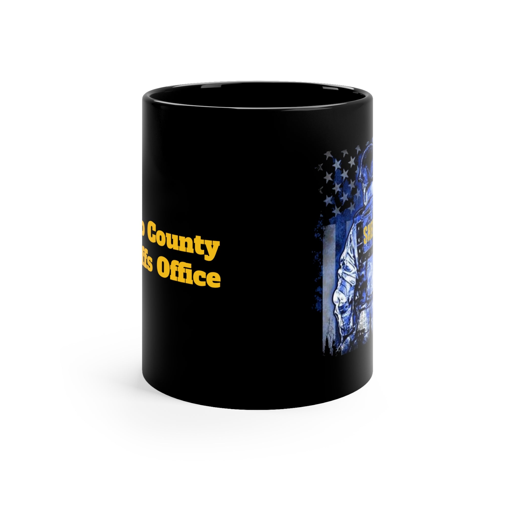 Black mug 11oz - Scioto County Sheriffs Office