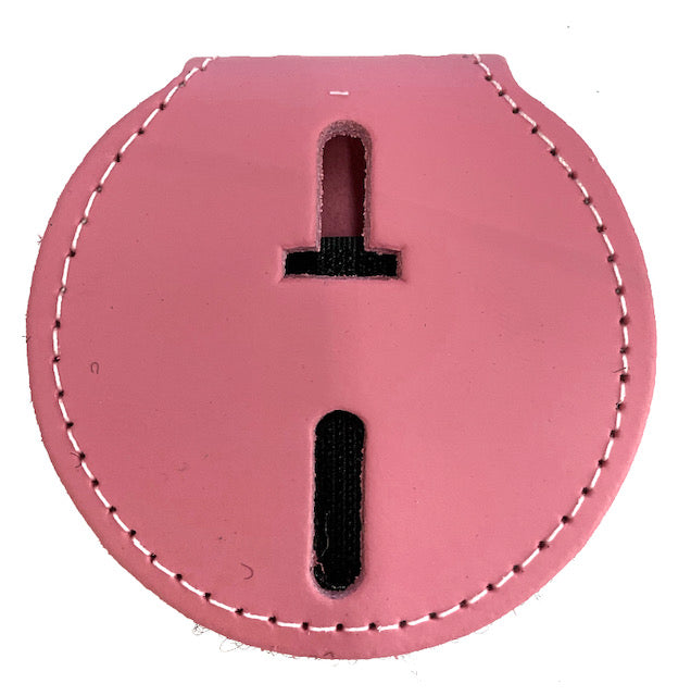 Perfect Fit Pink Universal Badge Holder with Clip