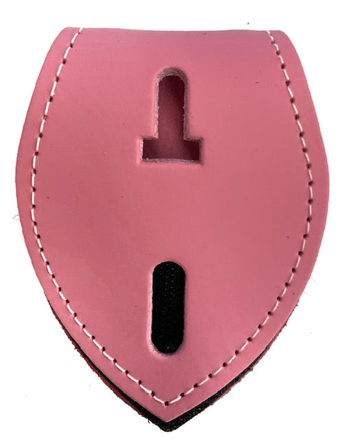 Perfect Fit Pink Universal Badge Holder with Clip