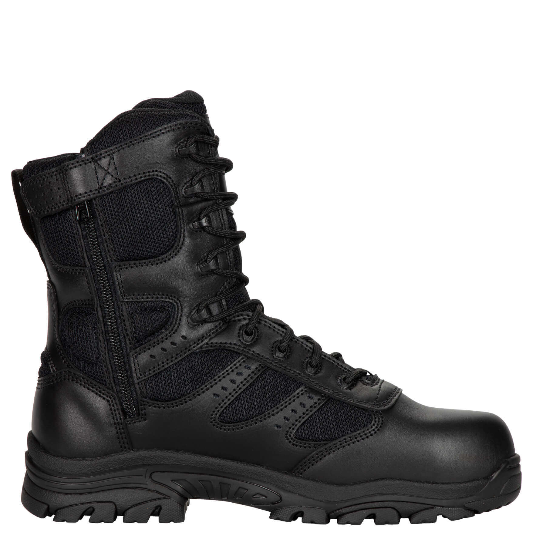 Thorogood THE DEUCE Series – Waterproof 8″ Composite Safety Toe Tactical Side-zip