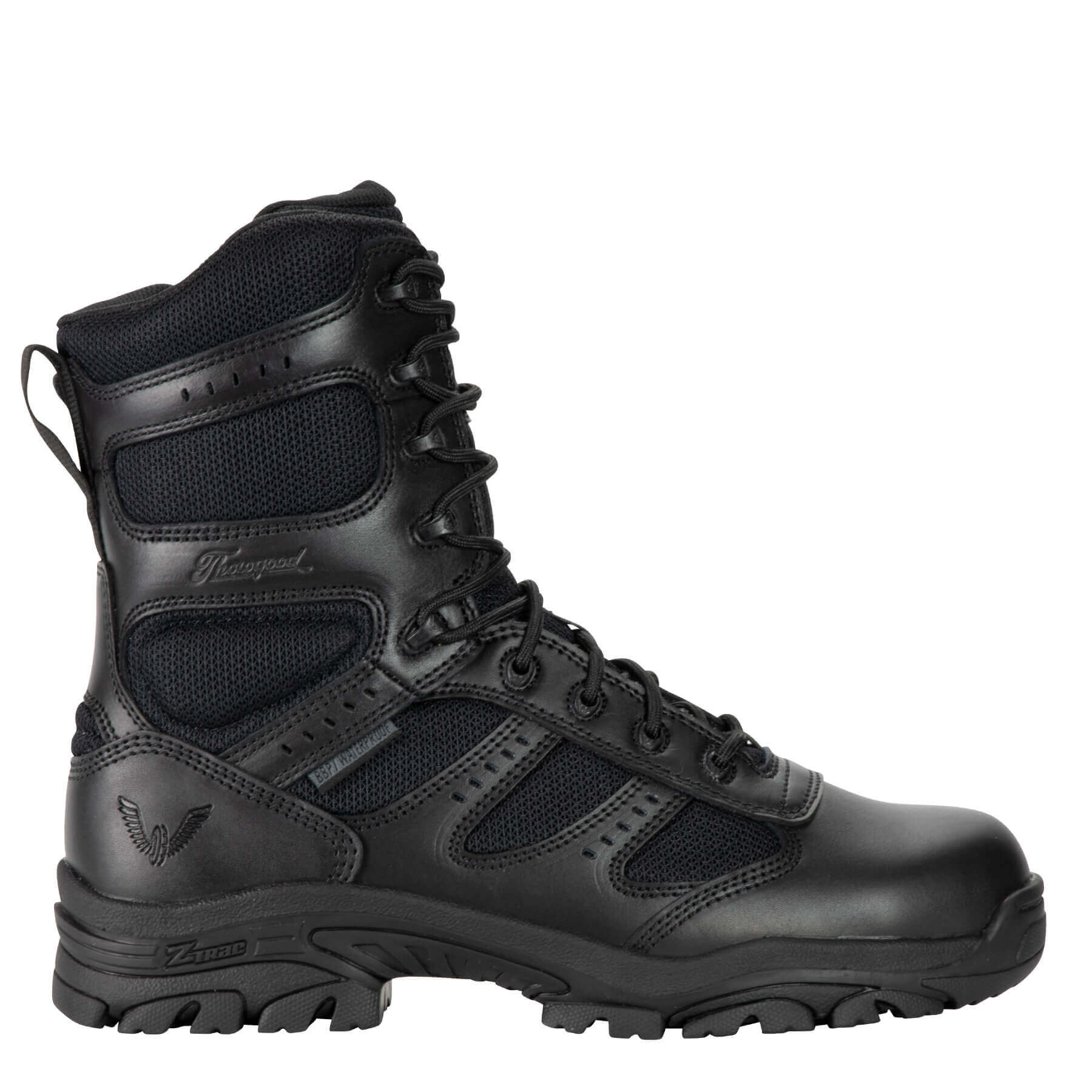 Thorogood THE DEUCE Series – Waterproof 8″ Composite Safety Toe Tactical Side-zip