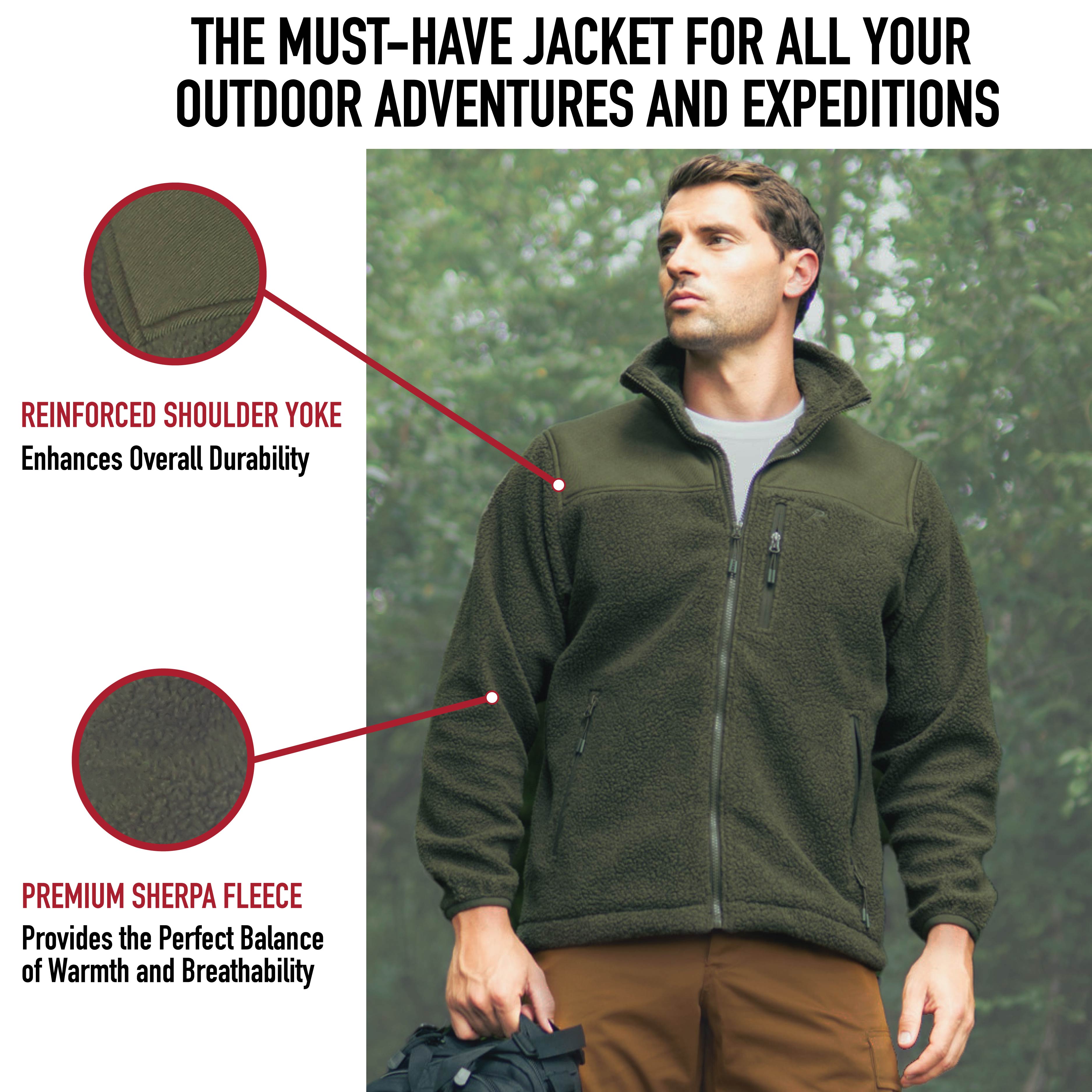 Rothco Trailsman Sherpa Fleece Jacket