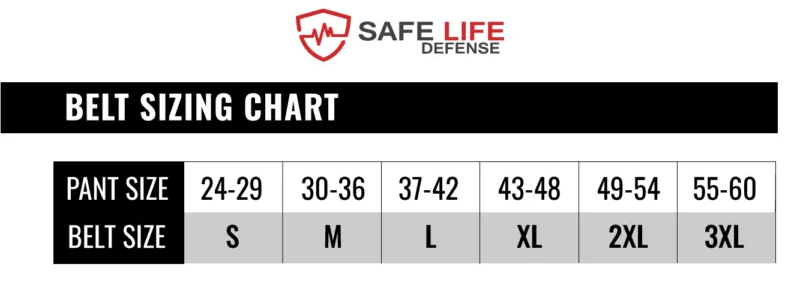 Safe Life Defense Classic Duty Belt