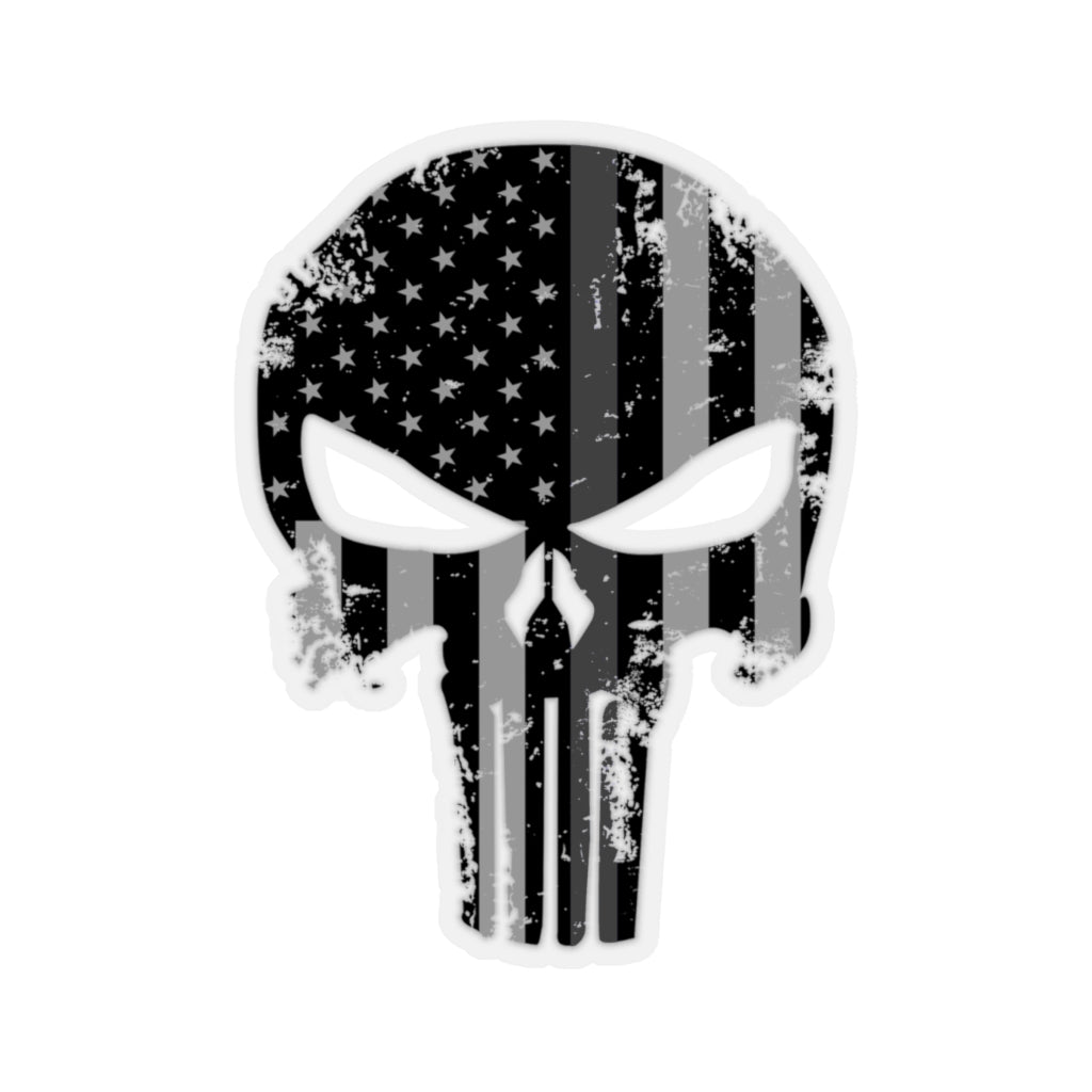 Kiss-Cut Stickers - Punisher Gray Line