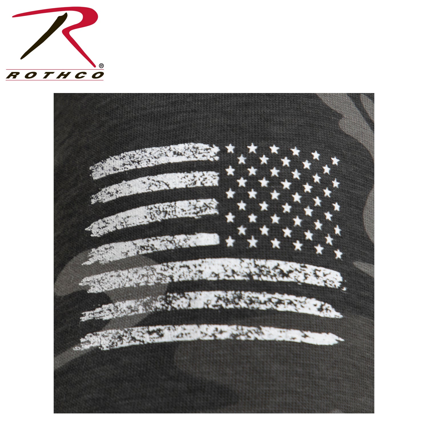 Rothco Camo US Flag T-Shirt