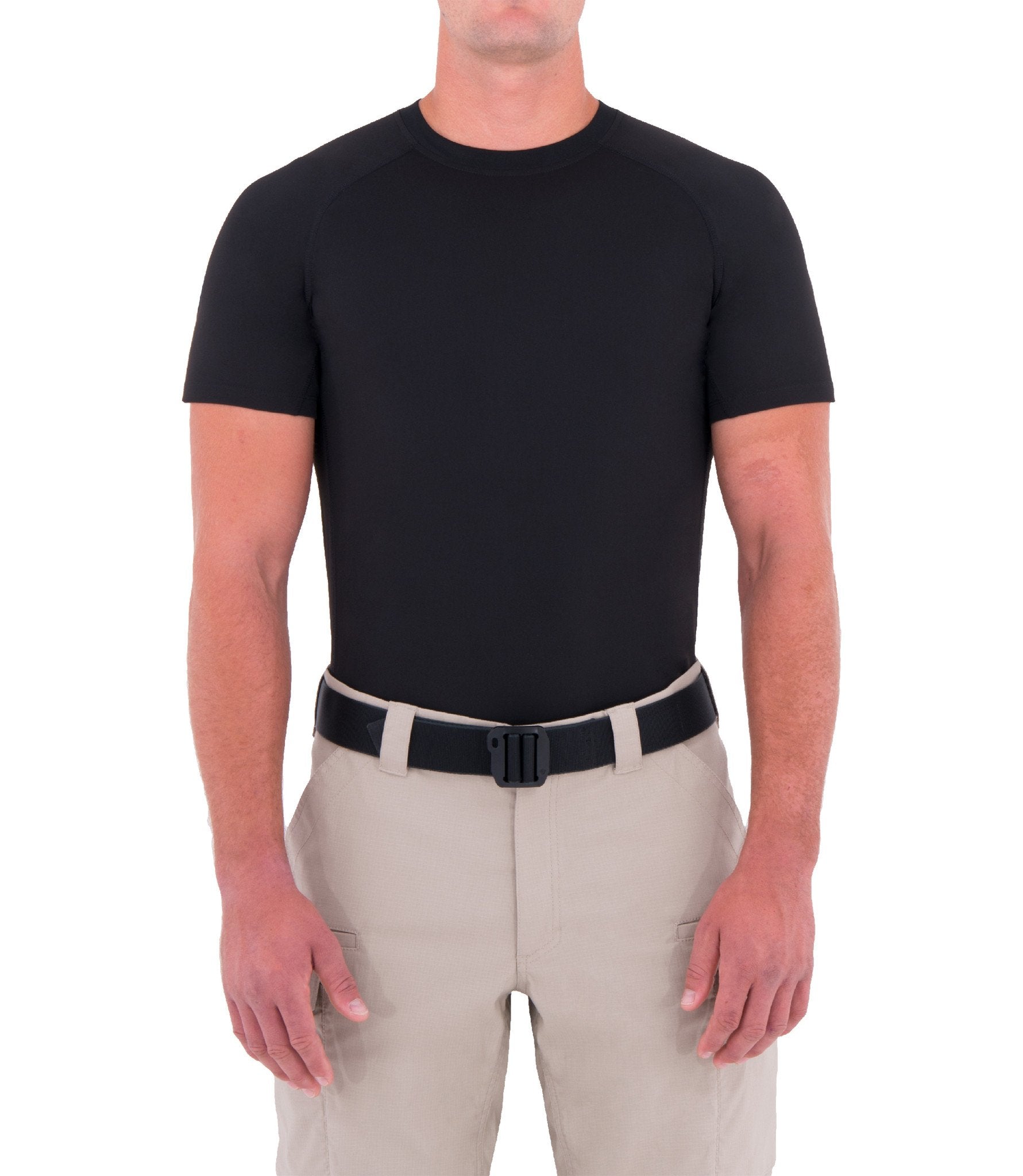 First Tactical Mens Performance Short Sleeve T-Shirt - red-diamond-uniform-police-supply