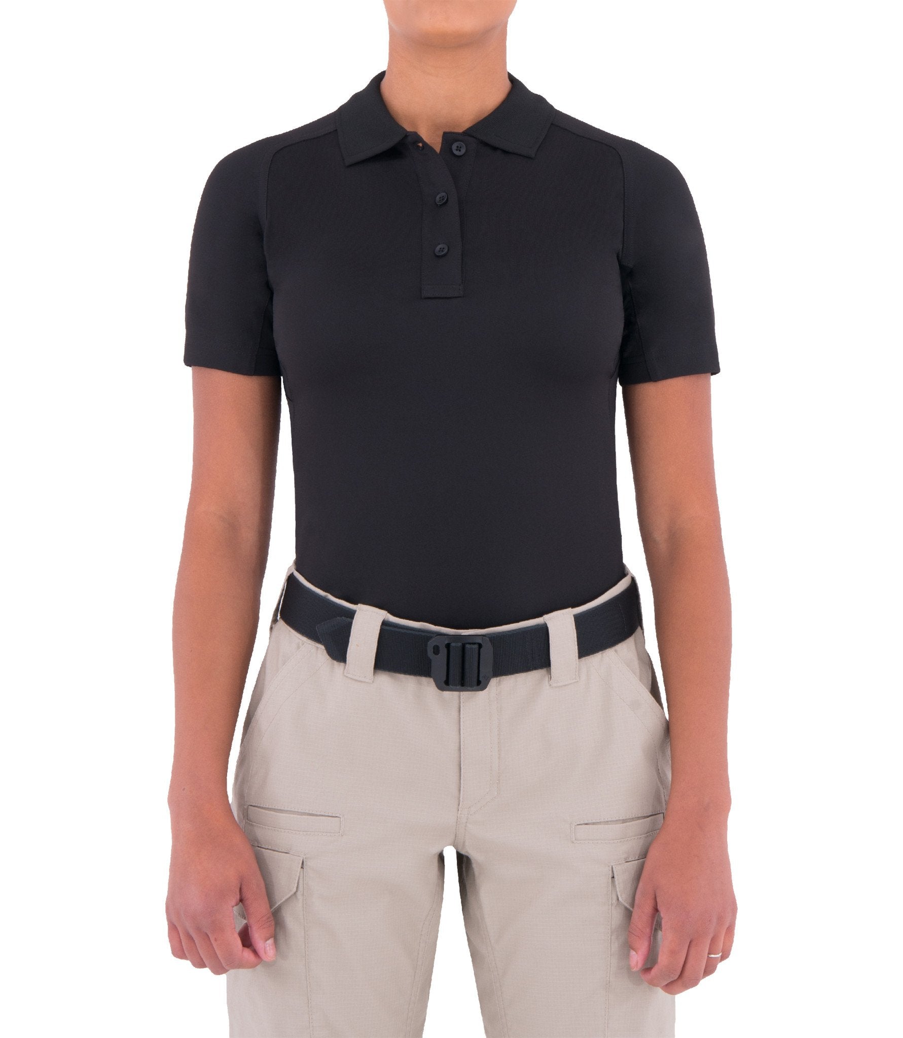 First Tactical Women's Performance Short Sleeve Polo - red-diamond-uniform-police-supply
