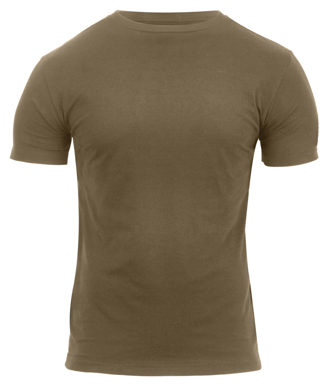 Rothco Athletic Fit Solid Color Military T-Shirt