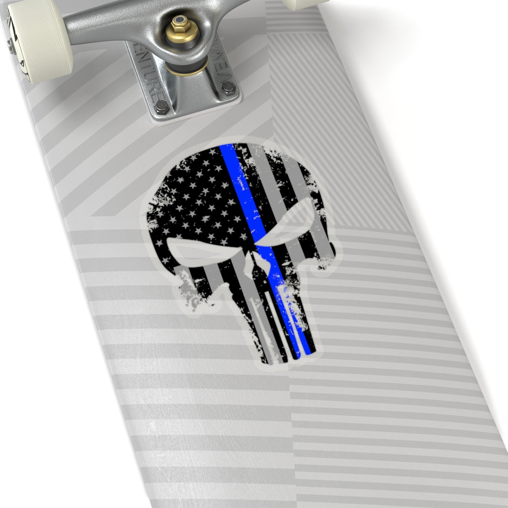 Kiss-Cut Stickers - Blue Line Punisher