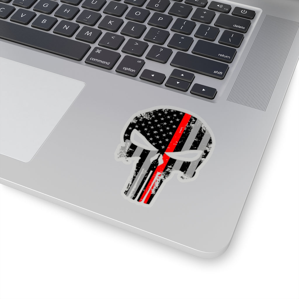 Kiss-Cut Stickers - Red Line Punisher