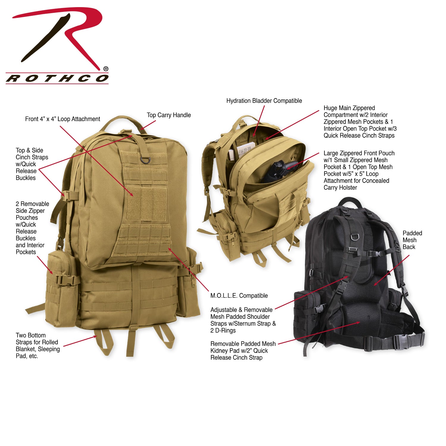 Rothco Global Assault Pack