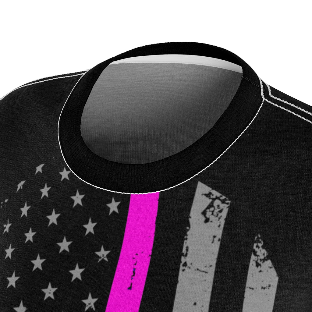 Women's AOP Cut & Sew Tee - Pink Punisher