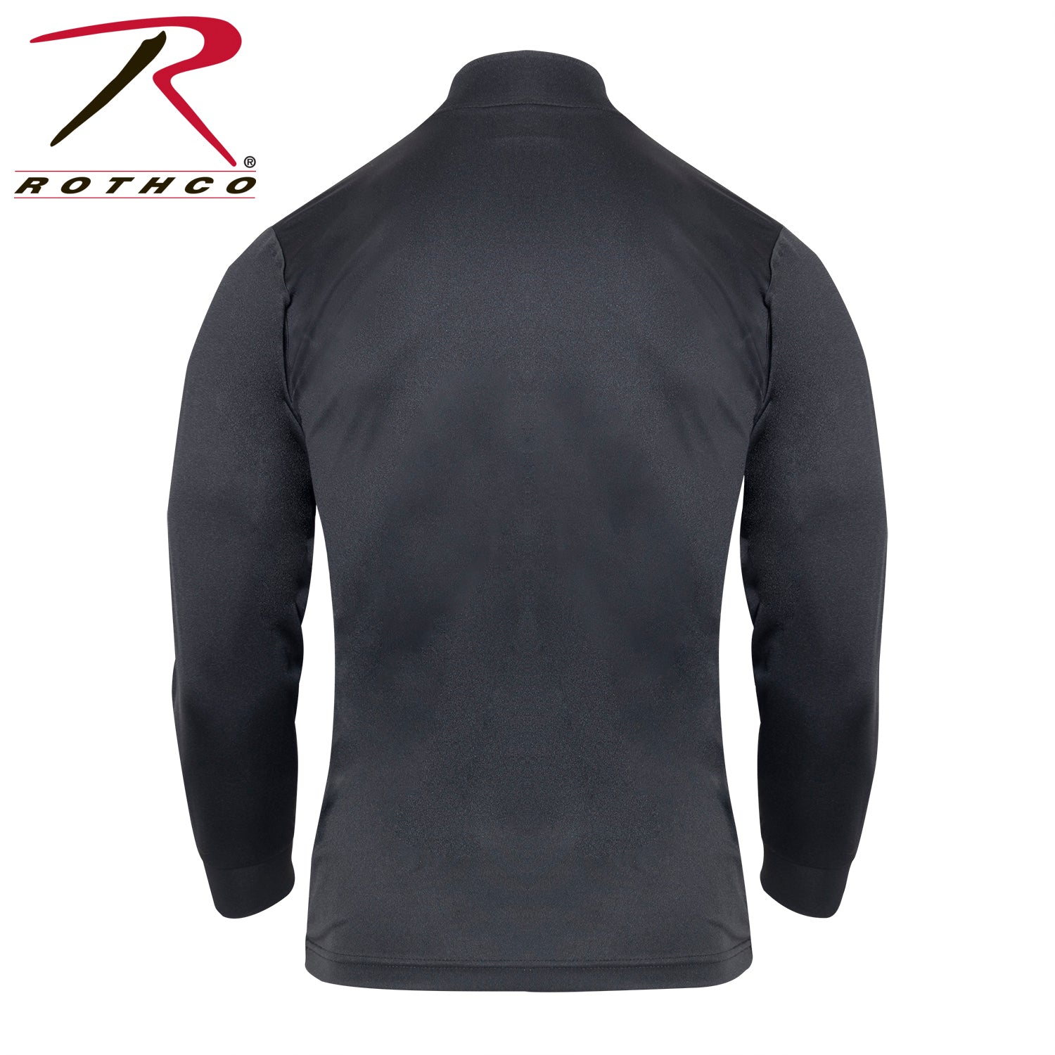 Rothco Moisture Wicking Mock Turtleneck - Black