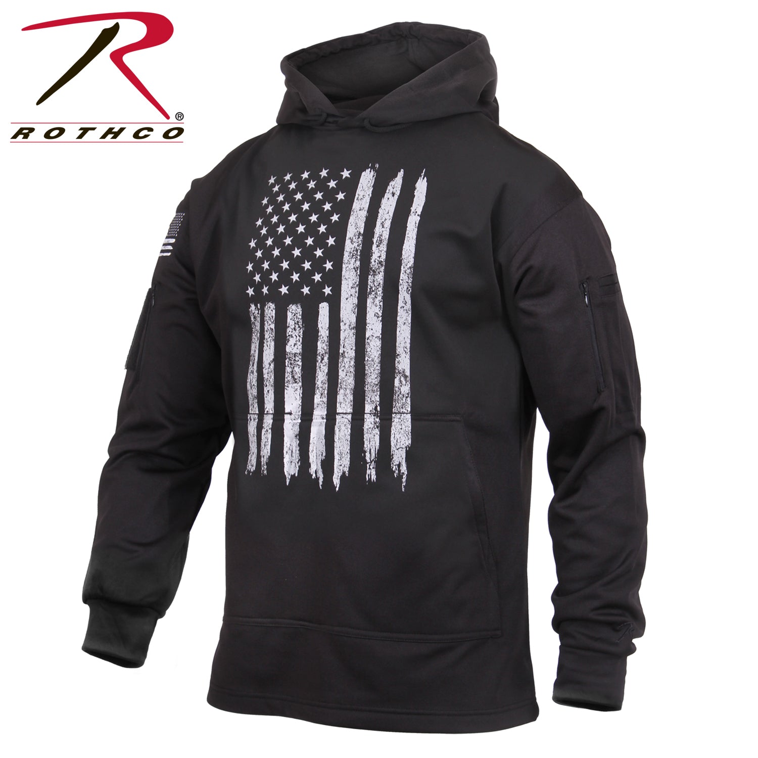 Rothco U.S. Flag Concealed Carry Hoodie