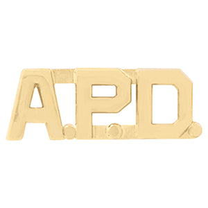 Premier Emblem 3/8" Collar Brass - Set of 2