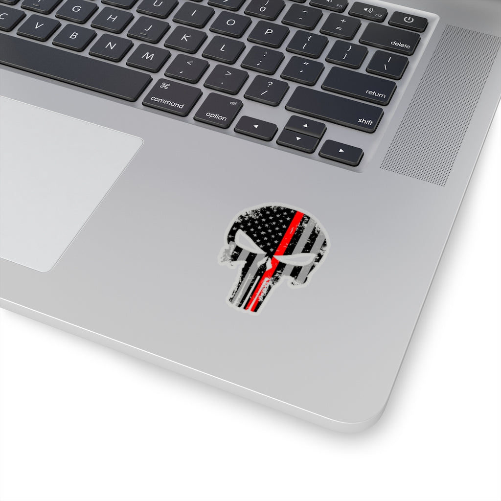 Kiss-Cut Stickers - Red Line Punisher