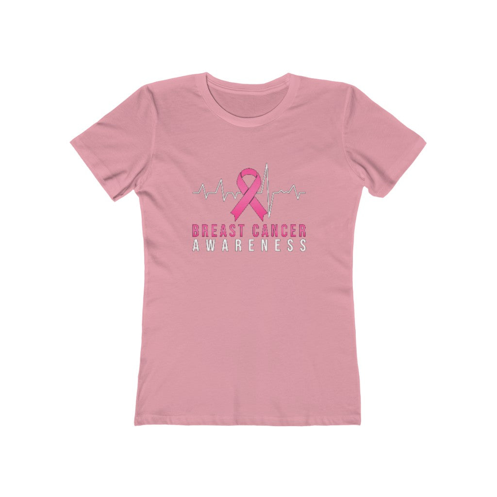 Women's The Boyfriend Tee - Breast Cancer Awareness