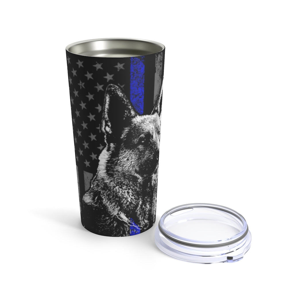 Tumbler 20oz - K-9 Blue Line