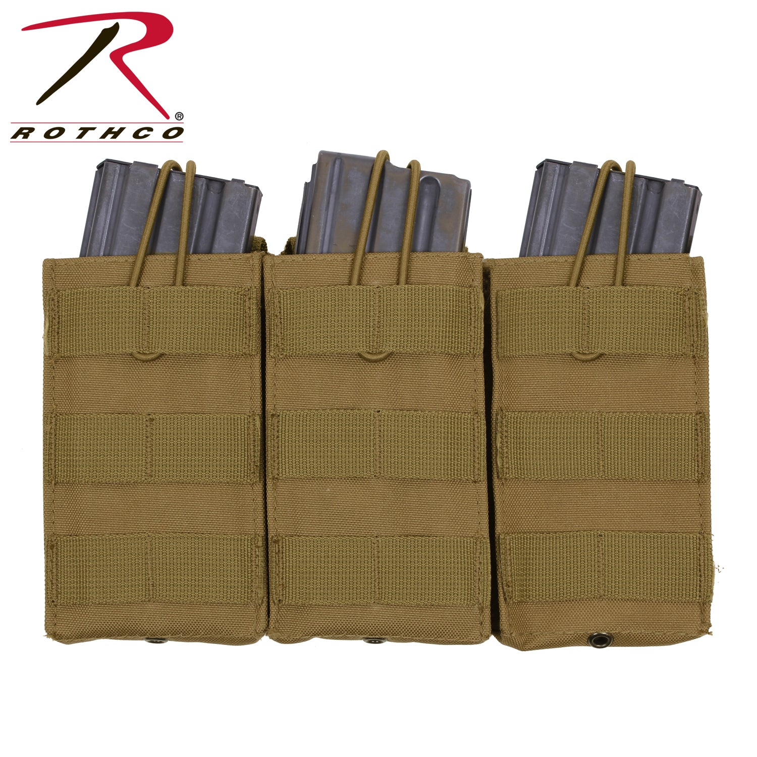 Rothco MOLLE Open Top Triple Mag Pouch