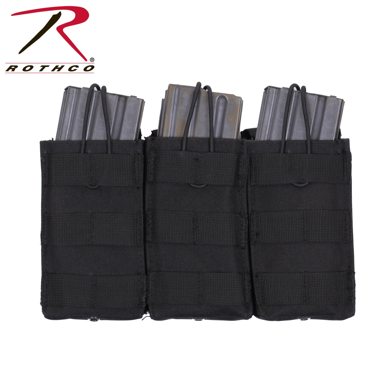 Rothco MOLLE Open Top Triple Mag Pouch