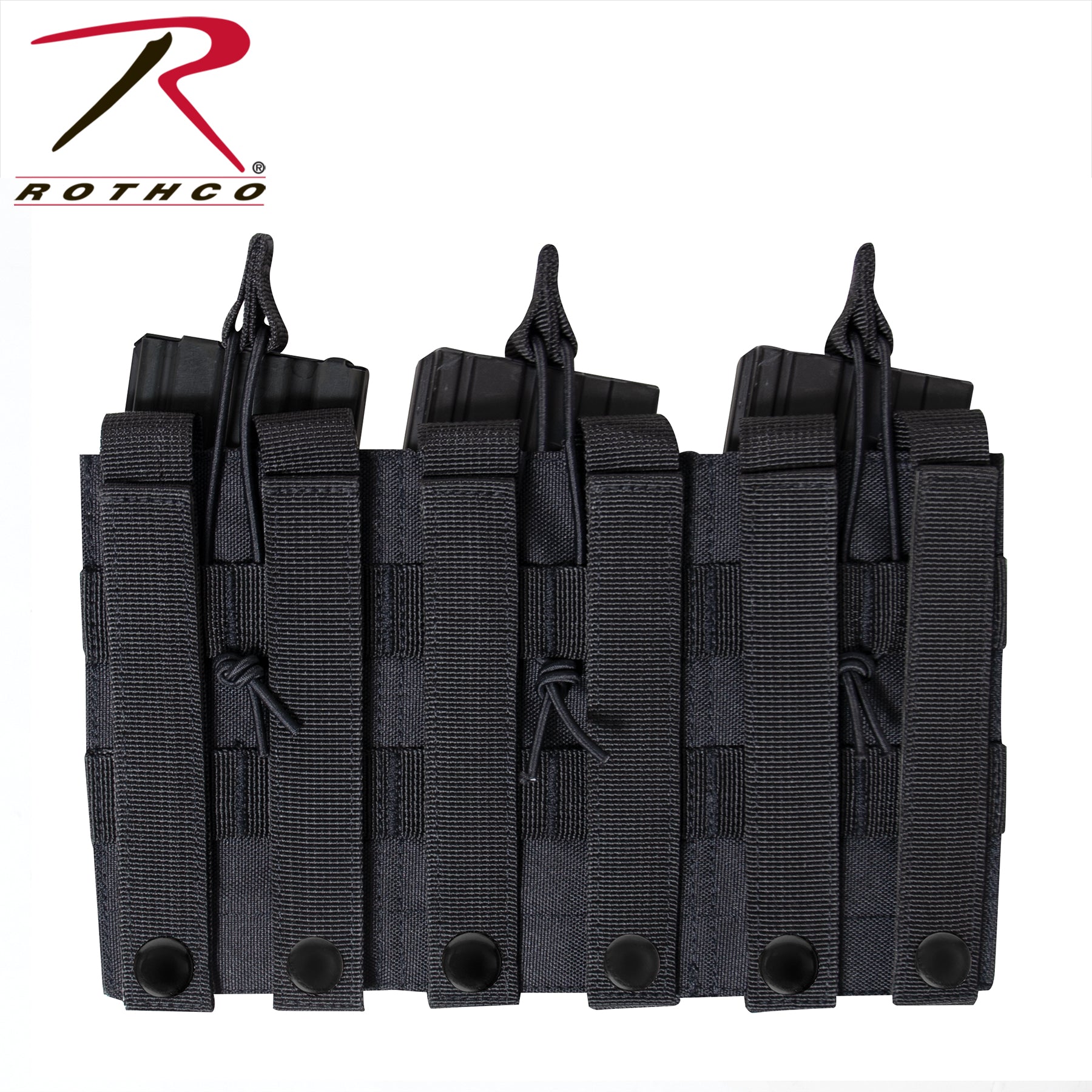 Rothco MOLLE Triple Kangaroo Rifle and Pistol Mag Pouch