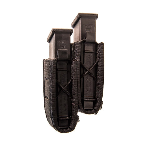 High Speed Gear Duty Staggered Double Pistol TACO Pouch U-MOUNT