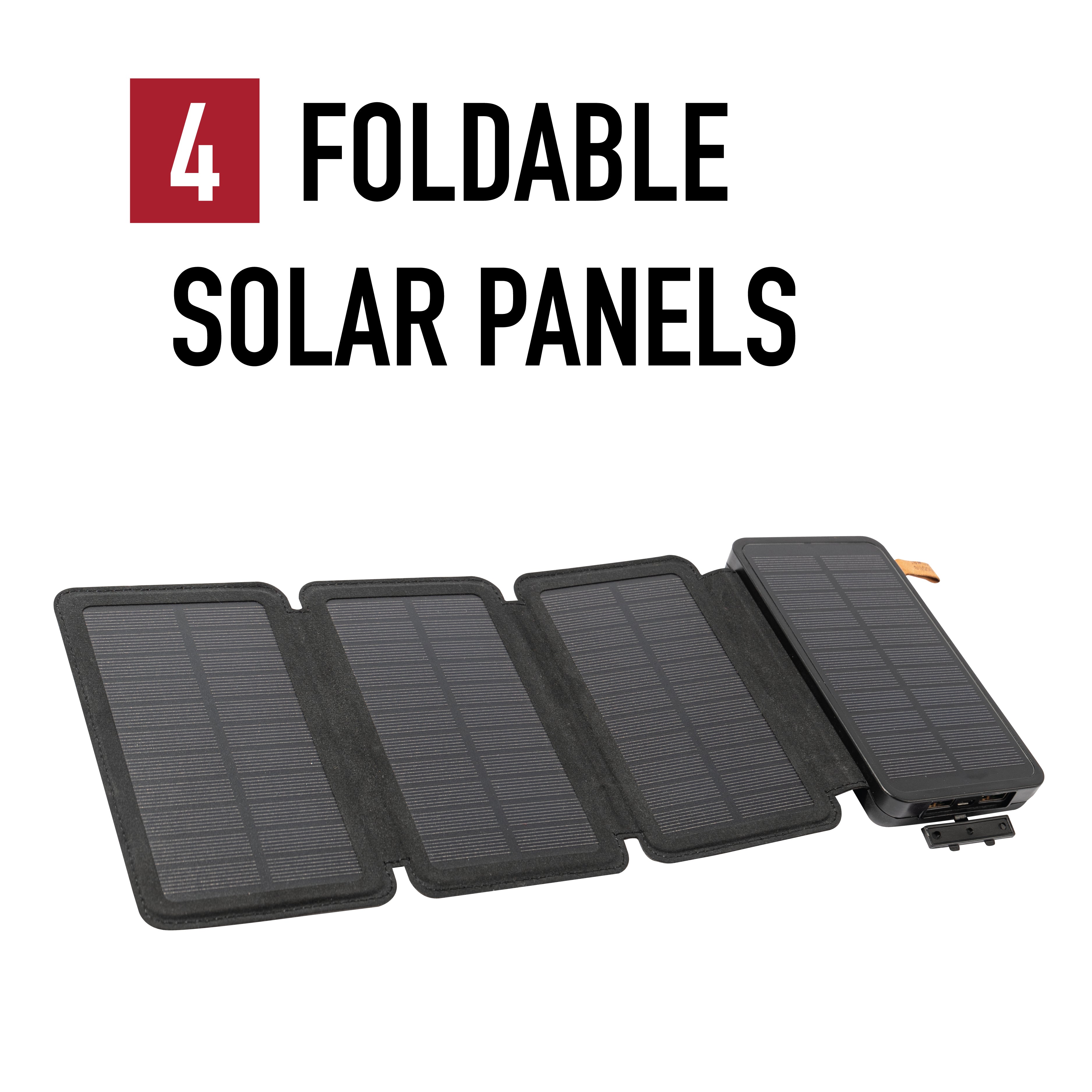 Rothco Folding Solar Panel with Power Bank