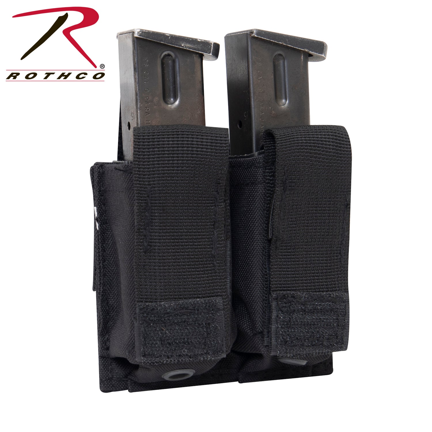 Rothco MOLLE Double Pistol Mag Pouch With Insert