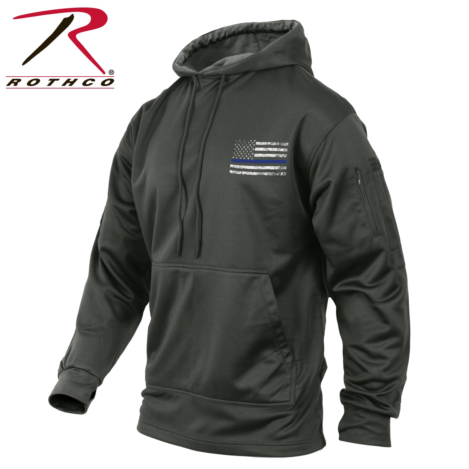 Rothco Thin Blue Line Concealed Carry Hoodie