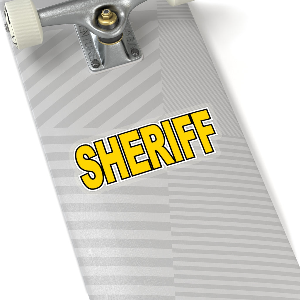 Kiss-Cut Stickers - "Sheriff"