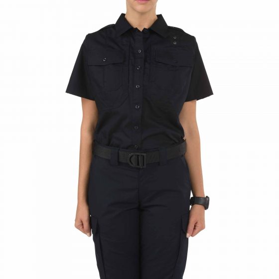 5.11 Tactical Women’s TACLITE® PDU® Class-B Short Sleeve Shirt - red-diamond-uniform-police-supply
