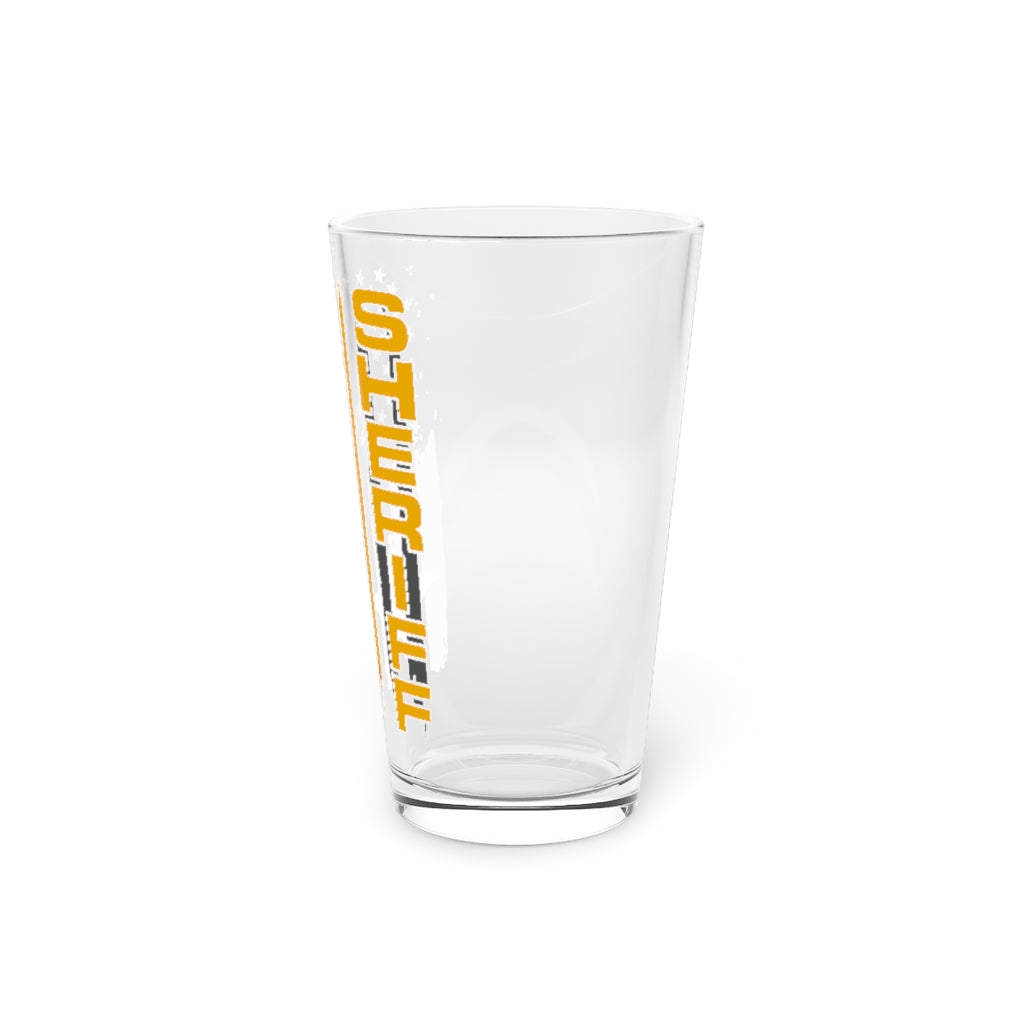 Pint Glass, 16oz - Ohio Sheriff Vertical