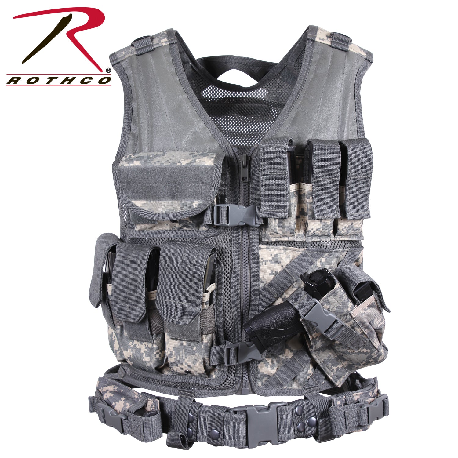 Rothco Cross Draw MOLLE Tactical Vest