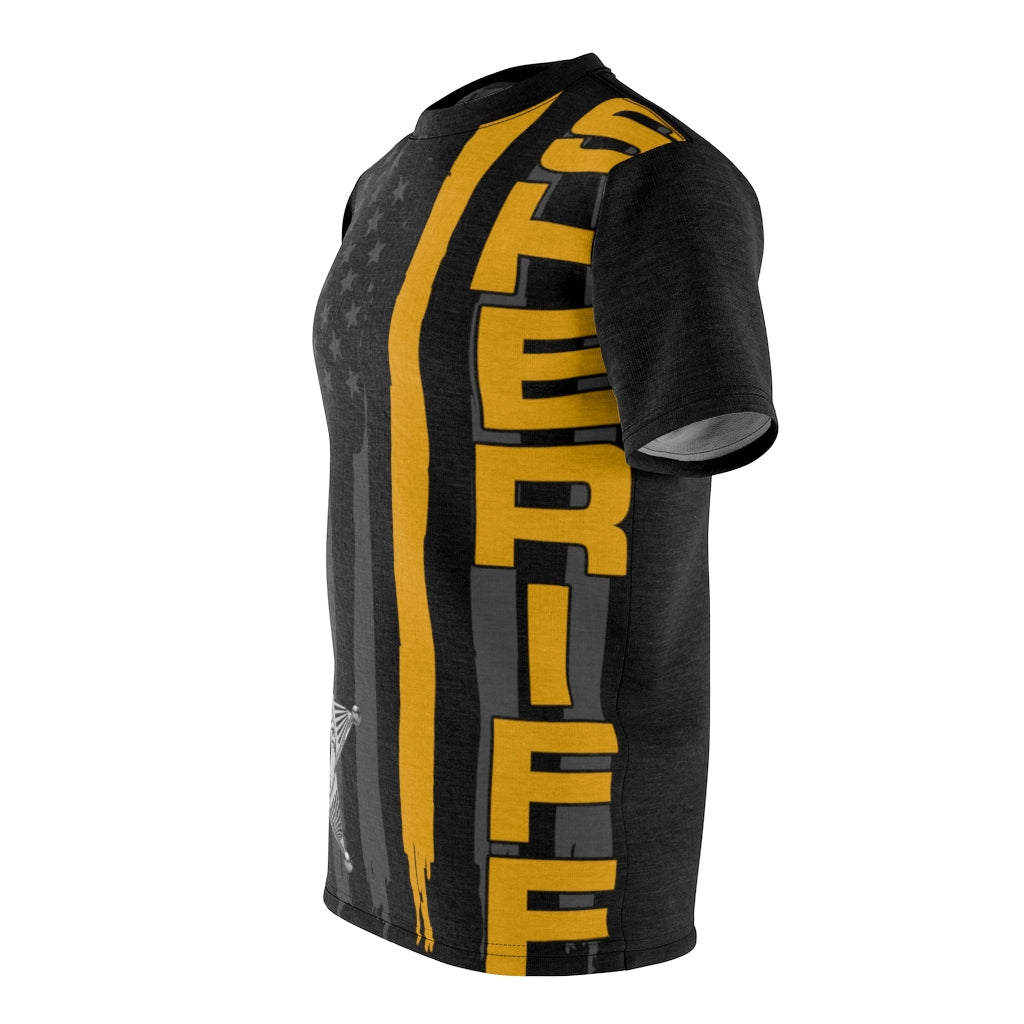 Unisex AOP Cut & Sew Tee - Ohio Sheriff Vertical