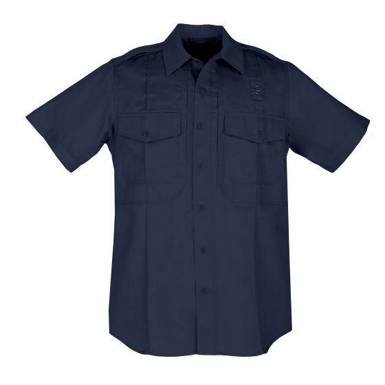 5.11 Tactical Twill PDU® Class- B Short Sleeve Shirt - red-diamond-uniform-police-supply