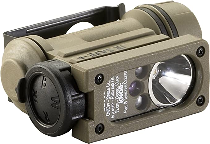 Streamlight Sidewinder Compact II Military Model w/ Helmet Mount