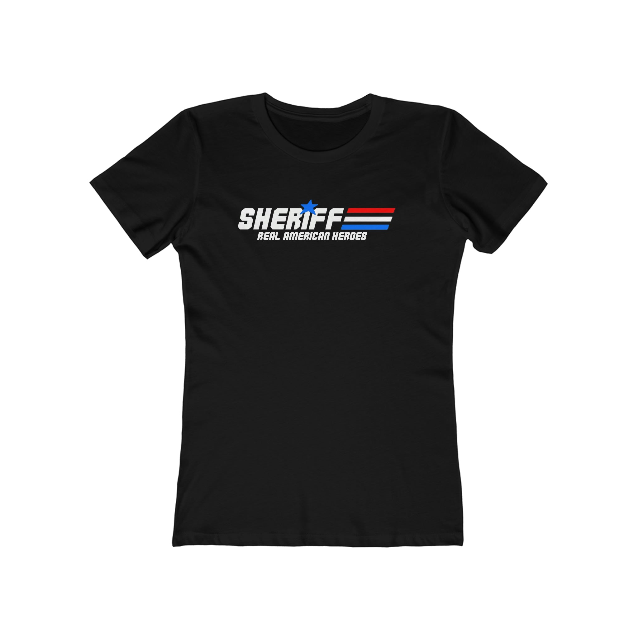 Women's The Boyfriend Tee - Sheriff "Real American Heroes"