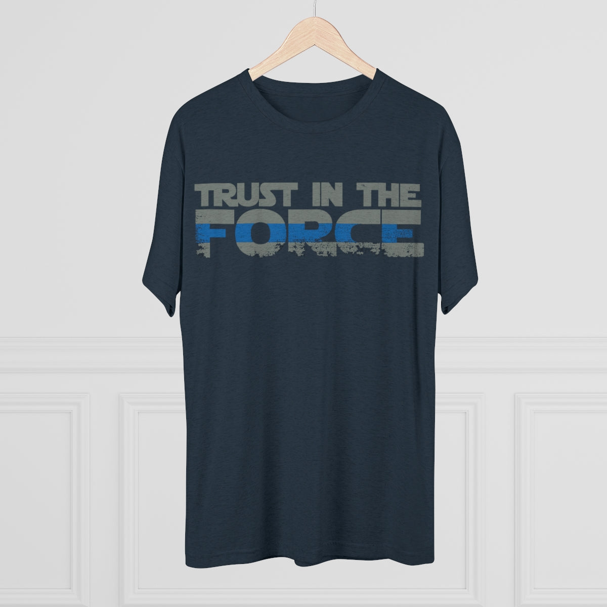 Unisex Tri-Blend Crew Tee - Trust the Force