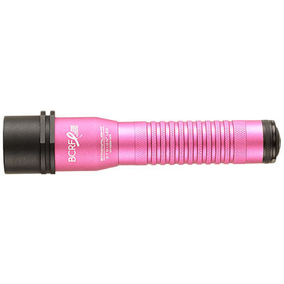 Streamlight Pink Strion Flashlight with AC/DC Charger - red-diamond-uniform-police-supply