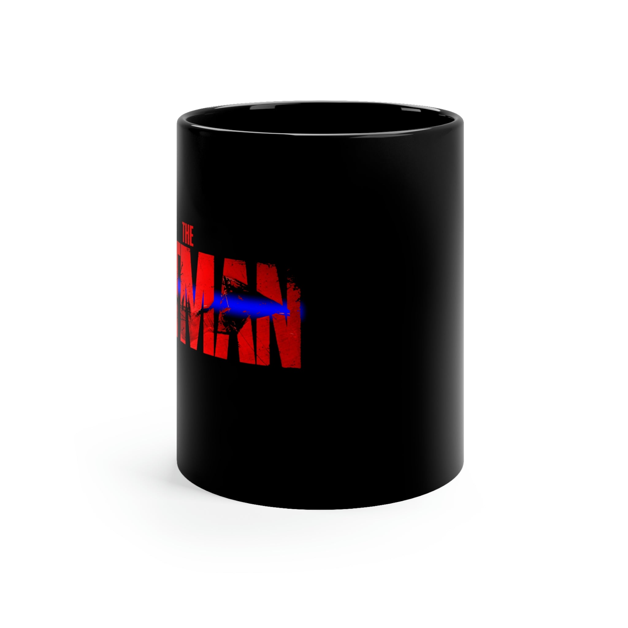 Black mug 11oz - THE Batman Blue Line