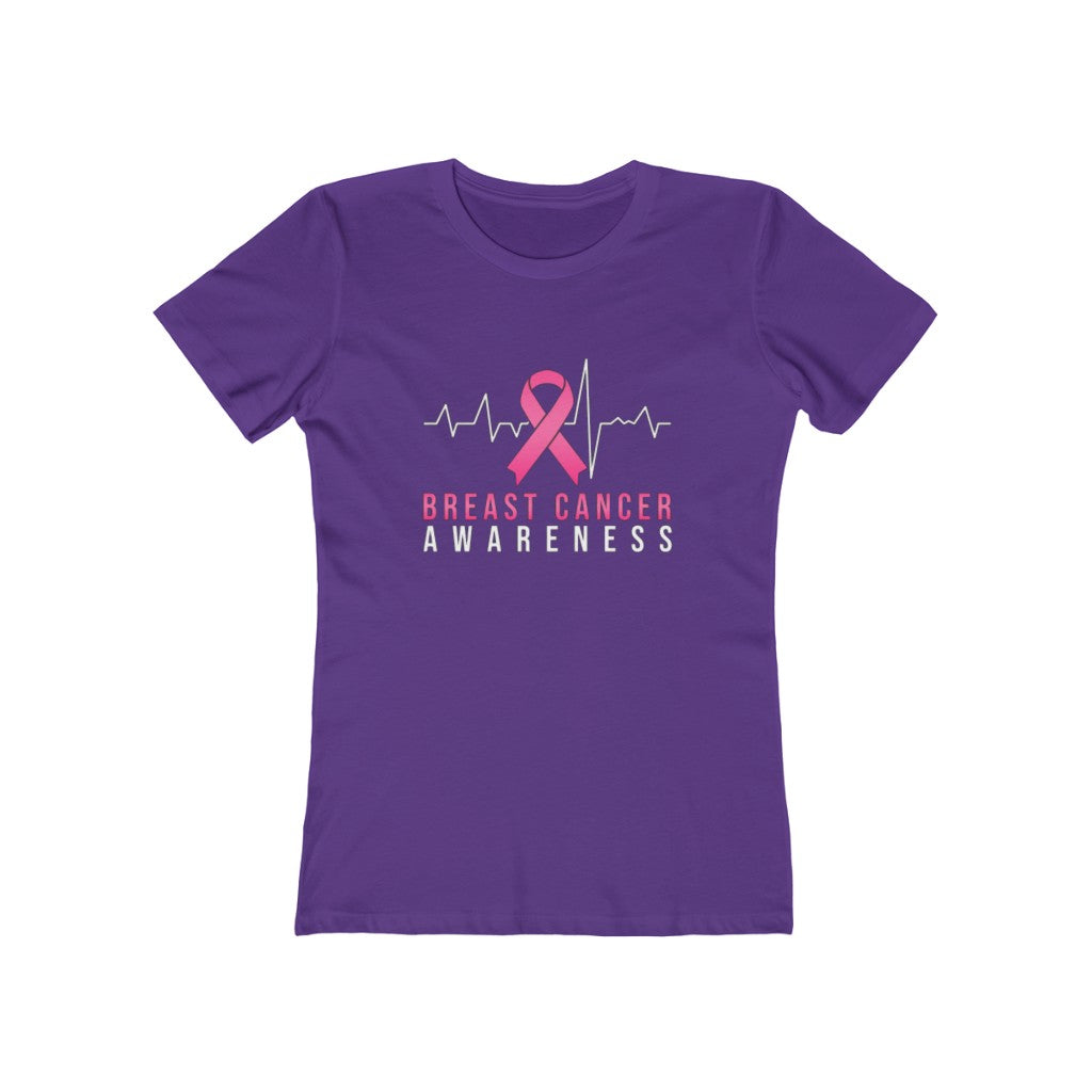 Women's The Boyfriend Tee - Breast Cancer Awareness