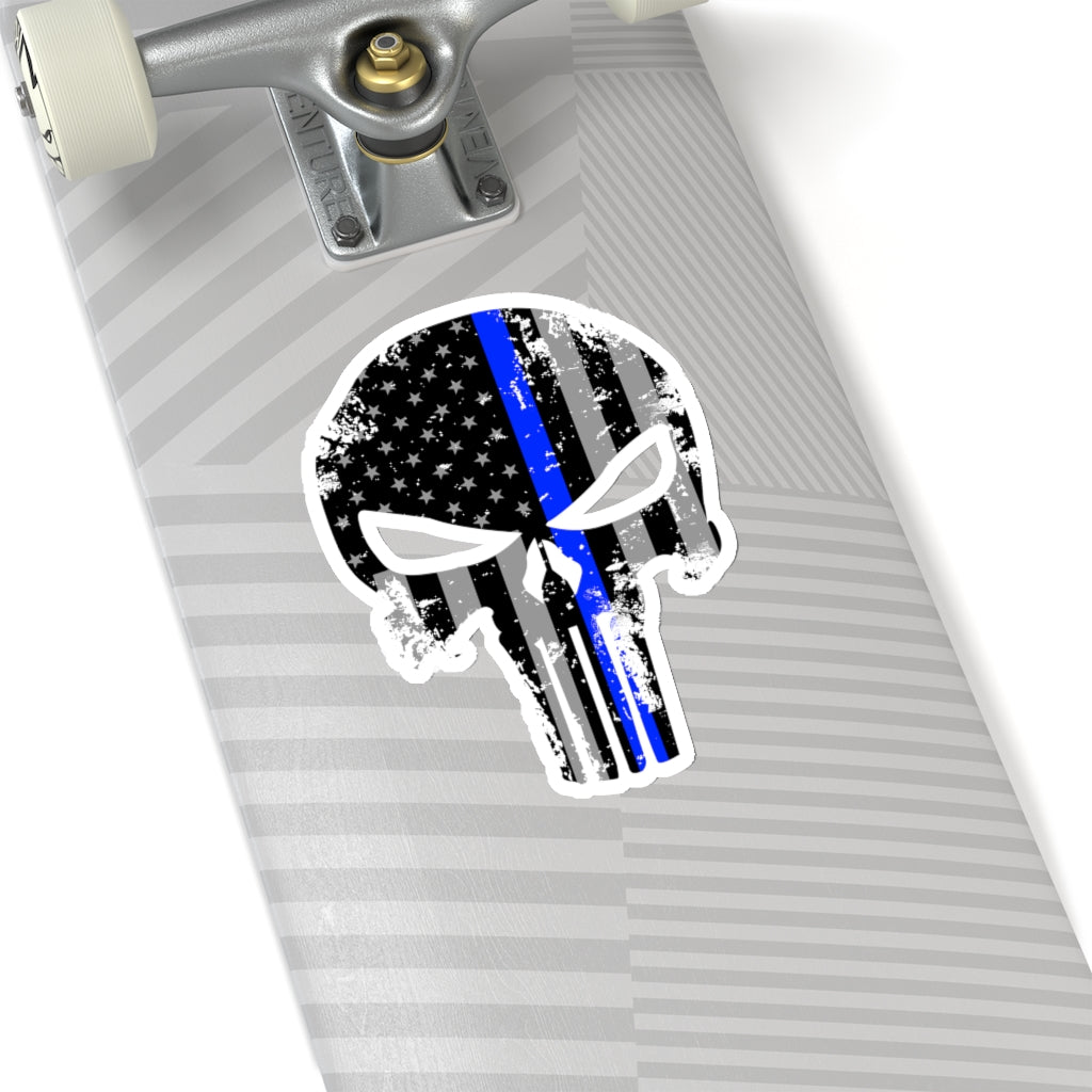 Kiss-Cut Stickers - Blue Line Punisher