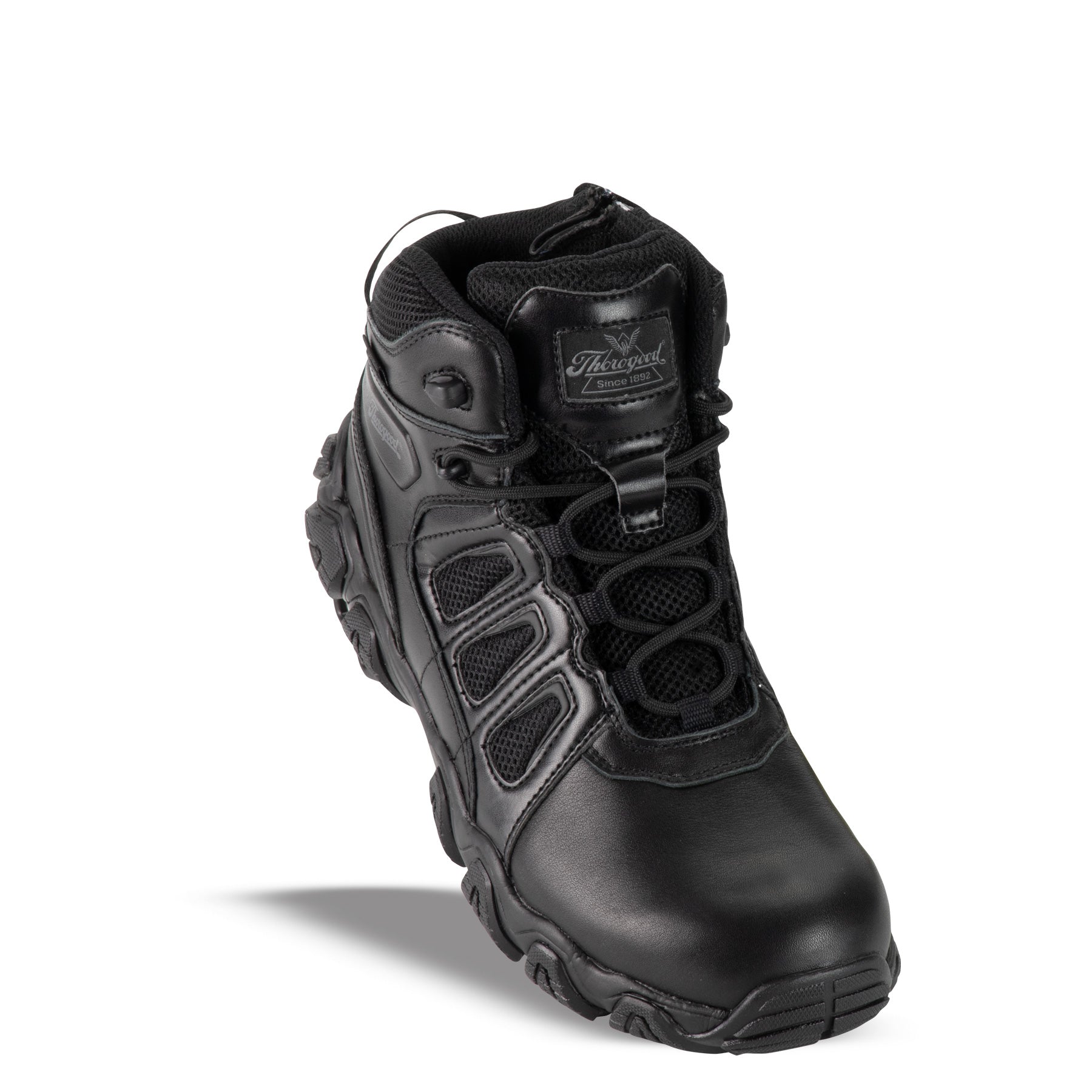 Thorogood Crosstrex Mid Polishable Side-Zip BBP Waterproof Boot