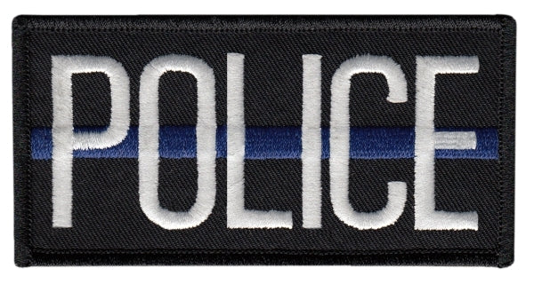 Heros Pride Police Blue Line Patch W/ Velcro - red-diamond-uniform-police-supply