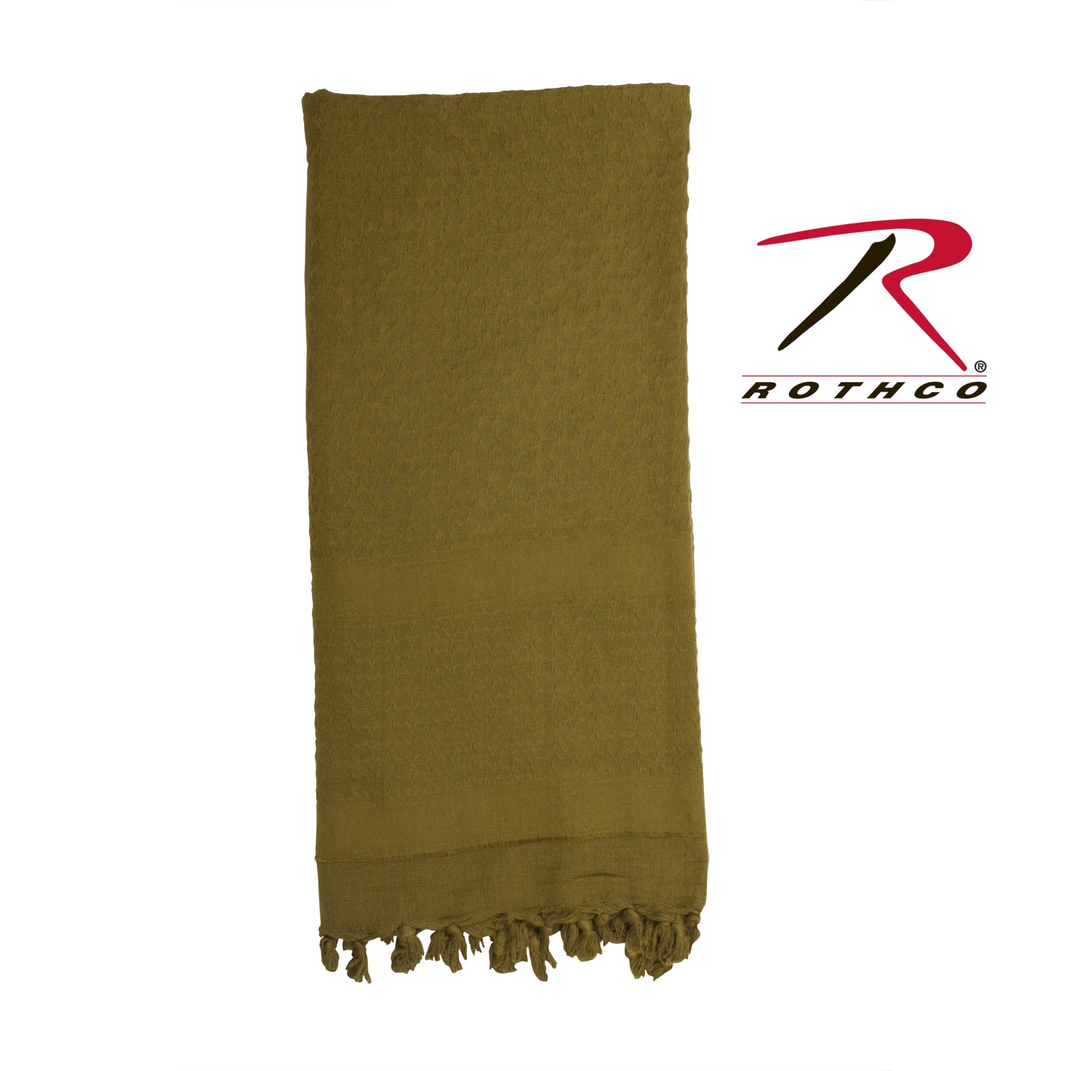 Rothco Solid Color Shemagh Tactical Desert Keffiyeh Scarf